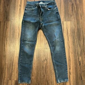 Zara Men’s Slim Fit Jeans in Dark Navy size 34 but feels more like 32 waist